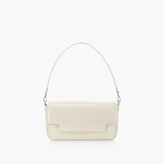 【FIND KAPOOR】LIA 19 CRINKLED 兩用斜背翻蓋法棍包 銀色 歷史價格詳細信息