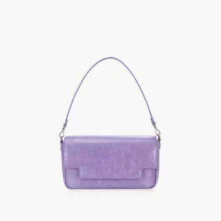 【FIND KAPOOR】LIA 19 CRINKLED 兩用斜背翻蓋法棍包 銀色 歷史價格詳細信息