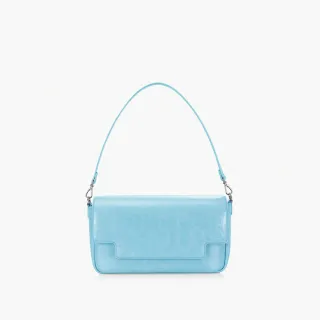 【FIND KAPOOR】LIA 19 CRINKLED 兩用斜背翻蓋法棍包 銀色 歷史價格詳細信息