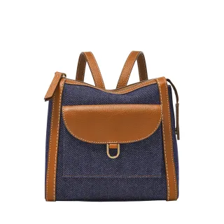 【FOSSIL 官方旗艦館】Parker 真皮兩用後背包-焦糖色 ZB1515235 歷史價格詳細信息