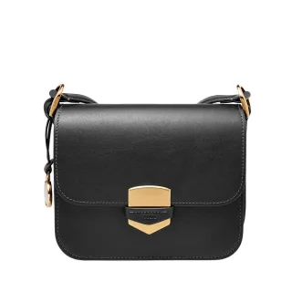 FOSSIL Lennox 真皮金釦方包-黑色鉚釘代言人廣告款ZB1974001 歷史價格詳細信息