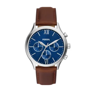 【FOSSIL 官方旗艦館】Fenmore Midsize 三眼系列簡約美型手錶 鐵灰色不鏽鋼鍊帶 44mm BQ2401 歷史價格詳細信息