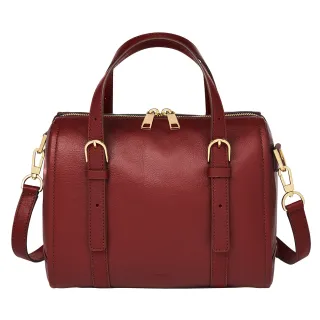 FOSSIL Carlie 晶鑽皮帶女錶-深紅仿蜥蜴紋錶帶/28mm ES5296 歷史價格詳細信息