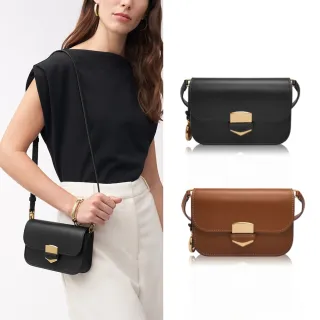 FOSSIL Lennox 真皮金釦方包-黑色鉚釘代言人廣告款ZB1974001 歷史價格詳細信息