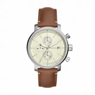 FOSSIL Rhett 翠綠 多功能三眼手錶-43mm BQ2892 歷史價格詳細信息