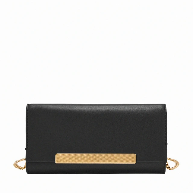 【FOSSIL 官方旗艦館】Penrose 真皮斜背式WOC長夾小鍊包(兩色可選) 歷史價格詳細信息