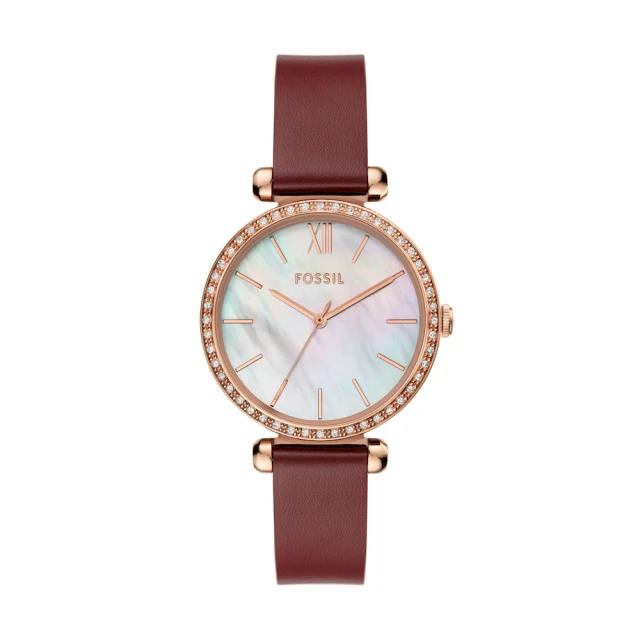 FOSSIL Tillie 珍珠母貝時尚晶鑽米蘭女錶-綠/26mm BQ3987 歷史價格詳細信息