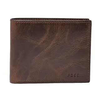 【FOSSIL 官方旗艦館】Derrick 棕色真皮大零錢袋RFID皮夾 男 ML3687200 歷史價格詳細信息