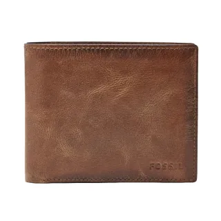 【FOSSIL 官方旗艦館】Derrick 棕色真皮大零錢袋RFID皮夾 男 ML3687200 歷史價格詳細信息