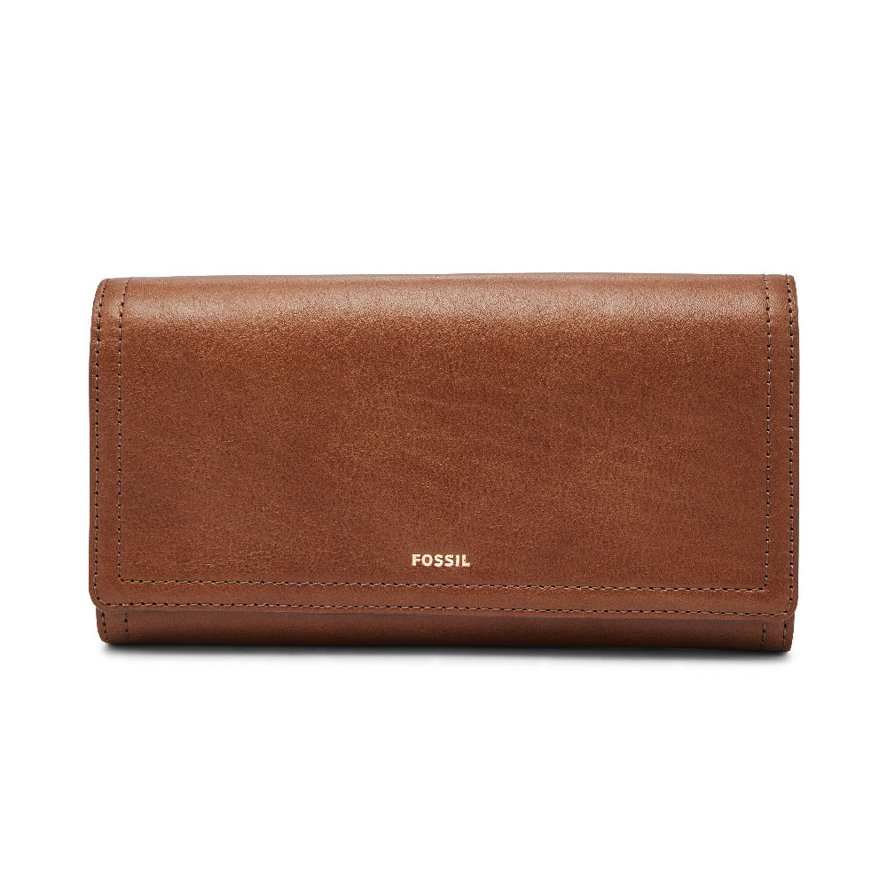 FOSSIL Logan 三折真皮拉鍊RFID長夾(多款單一價) 歷史價格詳細信息