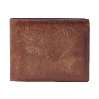【FOSSIL 官方旗艦館】Derrick 棕色真皮大零錢袋RFID皮夾 男 ML3687200 歷史價格詳細信息