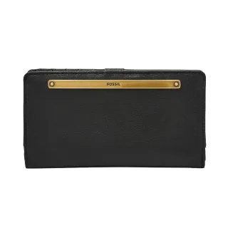 【FOSSIL 官方旗艦館】Liza  輕巧型真皮零錢袋長夾-黑色 SL7891G001 歷史價格詳細信息