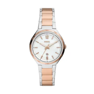 【FOSSIL官方旗艦館】Ashtyn 經典黑面篆刻女錶 黑色真皮錶帶 36MM BQ3745 歷史價格詳細信息