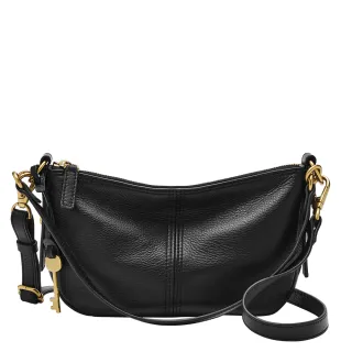 【FOSSIL 官方旗艦館】Jolie 真皮 X 麂皮新月斜背包-沼綠色 ZB1581376 歷史價格詳細信息