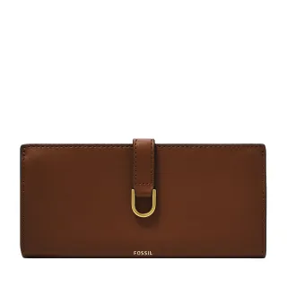 【FOSSIL 官方旗艦館】Kier 仙人掌純素皮革掀蓋扣式長夾-咖啡色 SL6554200 歷史價格詳細信息