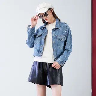 【MON’S】牛仔拼接狐狸毛鵝絨外套 歷史價格詳細信息