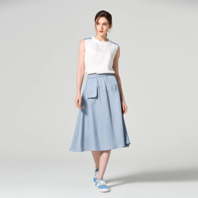 長裙 #D-022 純色素雅  毛呢暖時尚 歷史價格詳細信息