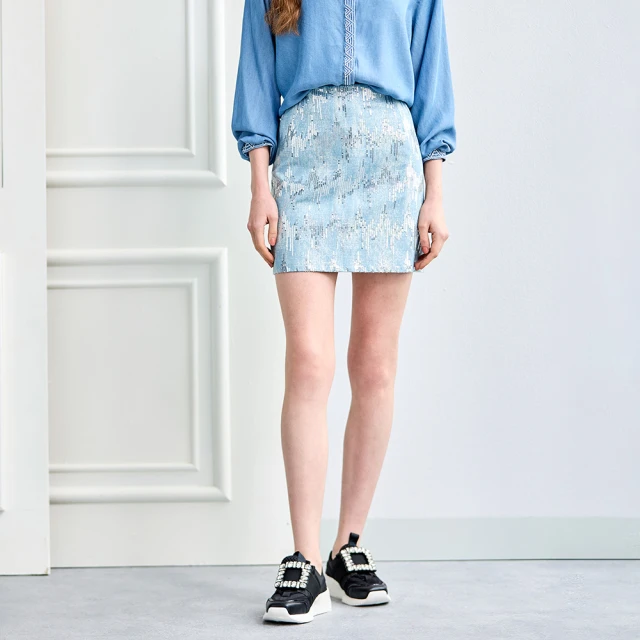 【MON’S】時尚條文壓摺長褲裙子(直) 歷史價格詳細信息