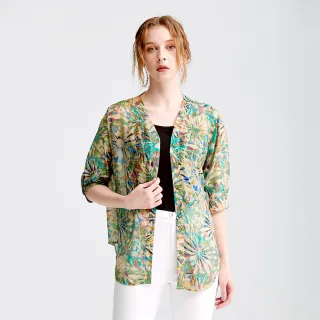 【MON’S】大理石渲染印花襯衫 歷史價格詳細信息