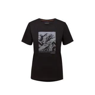 【Mammut 長毛象】Mammut Core T-Shirt Snow W 有機棉舒適短袖上衣 女款 黑色 #1017-04085 歷史價格詳細信息
