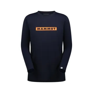 【Mammut 長毛象】QD Logo Print LS T-Shirt AF 快乾LOGO長袖T恤 黑色PRT1 男款 #1016-01030 歷史價格詳細信息