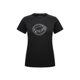 【長毛象】女款 QD Logo Print AF 吸濕快乾彈性圓領短袖排汗衣_1017-02021-3666 日落紅 PRT3 歷史價格詳細信息