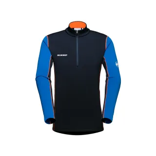 【長毛象】男 Aenergy ML Half Zip Pull 半門襟彈性長袖排汗衣_1016-01120-50507 冰藍/海洋藍 歷史價格詳細信息