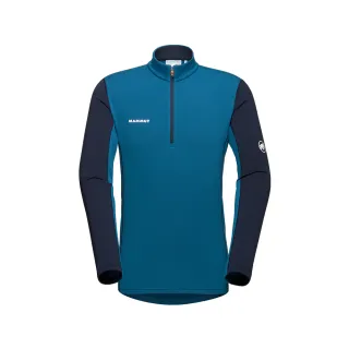 【長毛象】男 Aenergy ML Half Zip Pull 半門襟彈性長袖排汗衣_1016-01120-50507 冰藍/海洋藍 歷史價格詳細信息