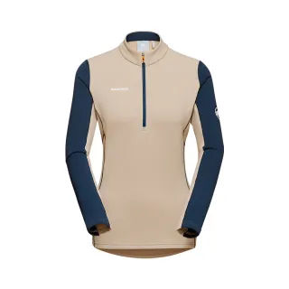 【長毛象】女 Aenergy ML Half Zip Pull 半門襟彈性長袖排汗衣_1016-01130-0001 黑 歷史價格詳細信息