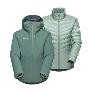 【Mammut 長毛象】Convey 3in1 HS Hooded AF GTX兩件式保暖外套 男款 深沼澤綠 #1010-29151 歷史價格詳細信息