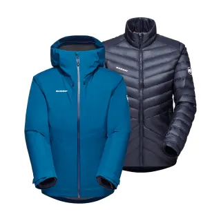 【Mammut 長毛象】Convey 3in1 HS Hooded AF GTX兩件式保暖外套 男款 深沼澤綠 #1010-29151 歷史價格詳細信息