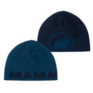 【MAMMUT 長毛象 Logo Beanie 正反兩用LOGO針織羊毛帽《葡萄紫/桃紅》】1191-04891/針織帽 歷史價格詳細信息