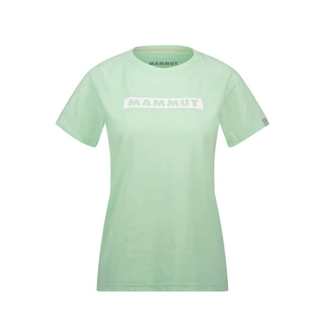 【長毛象】女款 QD Logo Print AF 吸濕快乾彈性圓領短袖排汗衣_1017-02021-3666 日落紅 PRT3 歷史價格詳細信息