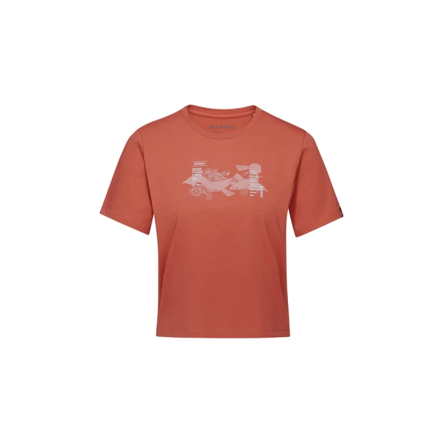 【Mammut 長毛象】Massone T-Shirt Women Crag 有機棉短袖T恤 黑色 女款 #1017-05240 歷史價格詳細信息
