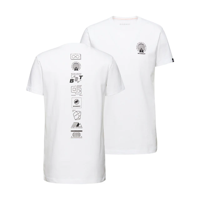 【Mammut 長毛象】Massone T-Shirt Men Crag 有機棉機能短袖T恤 黑色 男款 #1017-05200 歷史價格詳細信息
