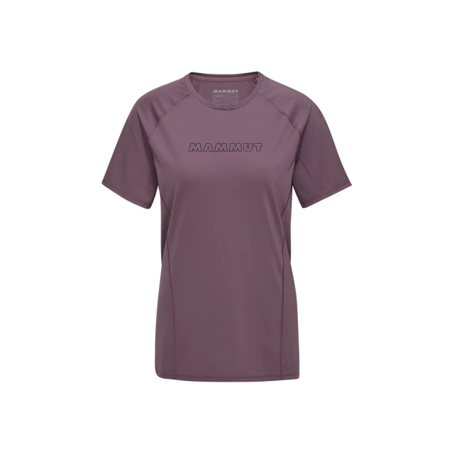 【MAMMUT 長毛象】女 Selun FL T-Shirt Logo 機能防曬短袖T恤.圓領吸/1017-05060-3770 石英粉 歷史價格詳細信息