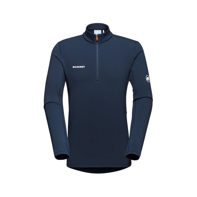 【長毛象】男 Aenergy ML Half Zip Pull 半門襟彈性長袖排汗衣_1016-01120-50507 冰藍/海洋藍 歷史價格詳細信息