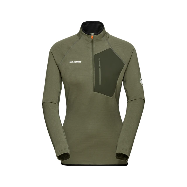 【長毛象】女 Aenergy ML Half Zip Pull 半門襟彈性長袖排汗衣_1016-01130-0001 黑 歷史價格詳細信息