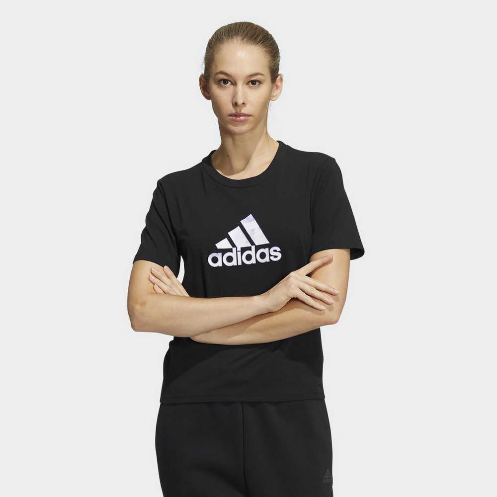 【ADIDAS】OWN THE RUN TEE 短袖上衣 女 黑色-IC5188 歷史價格詳細信息