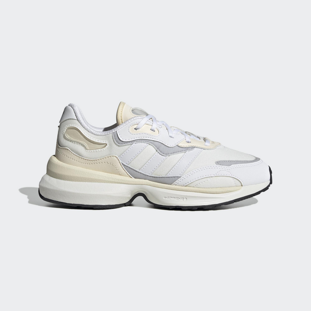 adidas 休閒鞋 Zentic W 奶茶 螢光綠 女鞋 微增高 老爹鞋 愛迪達 復古 【ACS】 GZ6983 歷史價格詳細信息