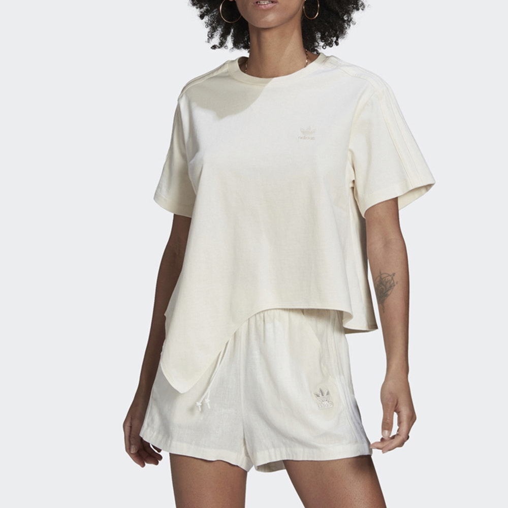 【adidas 愛迪達】上衣 運動上衣 短袖上衣 T恤 男上衣 白 ADV PCKALOT TEE(HF4761) 歷史價格詳細信息