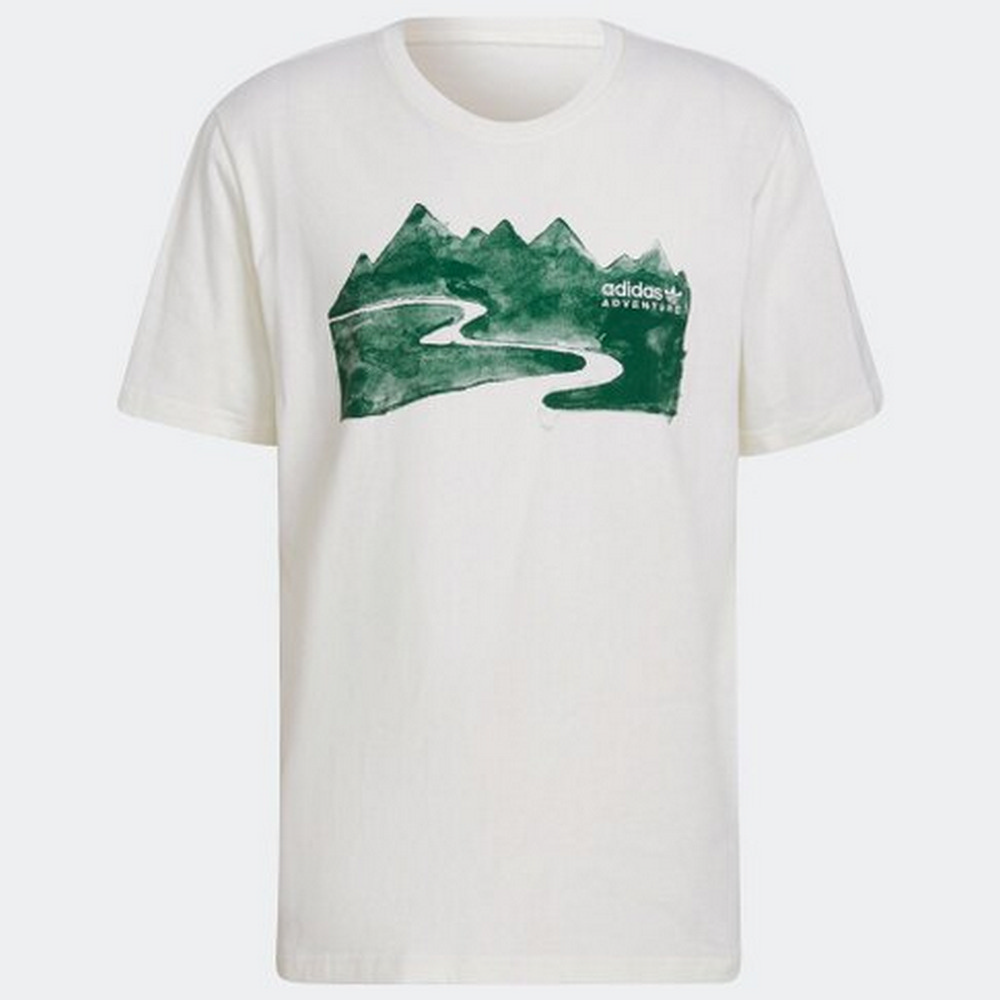 【adidas 愛迪達】上衣 運動上衣 短袖上衣 T恤 男上衣 白 ADV PCKALOT TEE(HF4761) 歷史價格詳細信息