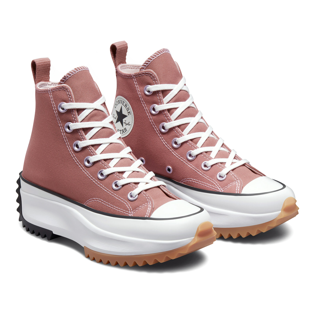 【CONVERSE品牌旗艦店】RUN STAR HIKE HI 高筒 休閒鞋 厚底鞋 男鞋 女鞋 莫迪藍(A03702C) 歷史價格詳細信息