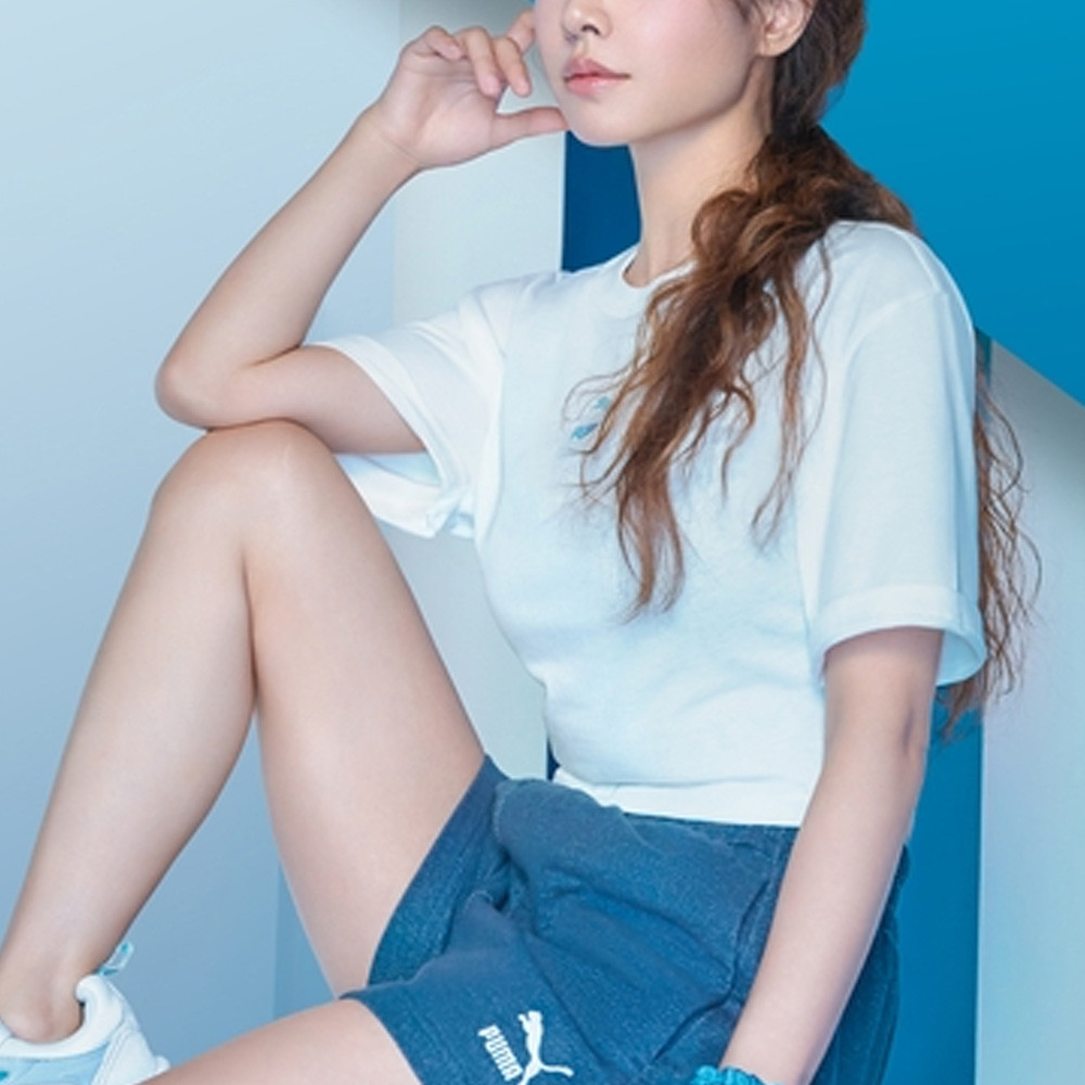 PUMA 女 圓領T 流行系列WAE短袖T恤 黑色 -53830801 歷史價格詳細信息