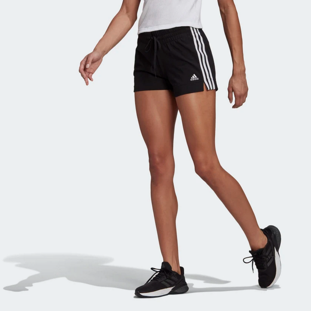 【adidas 愛迪達】短褲 女短褲 運動短褲 藍 STR SHORTS WV(GP0645) 歷史價格詳細信息