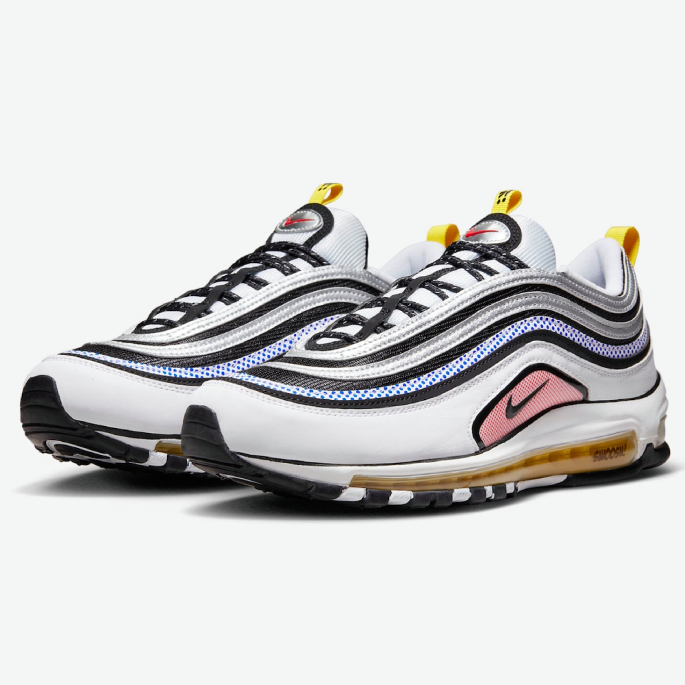 Nike 耐吉 休閒鞋 Air Max 97 男鞋 黑 紅 氣墊 夜光 情侶鞋 921826-018 歷史價格詳細信息