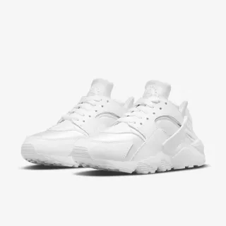 Nike 休閒鞋 Huarache Run GS 大童 女鞋 白 米白 武士鞋 經典 襪套式  654275-110 歷史價格詳細信息
