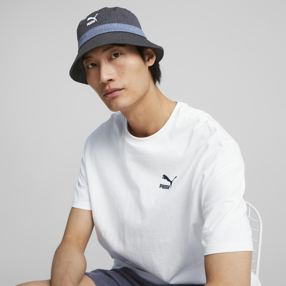 PUMA Prime Denim 漁夫帽 休閒帽 瘦子 E.SO 代言款 同款 中性款 02436901 單寧藍 歷史價格詳細信息