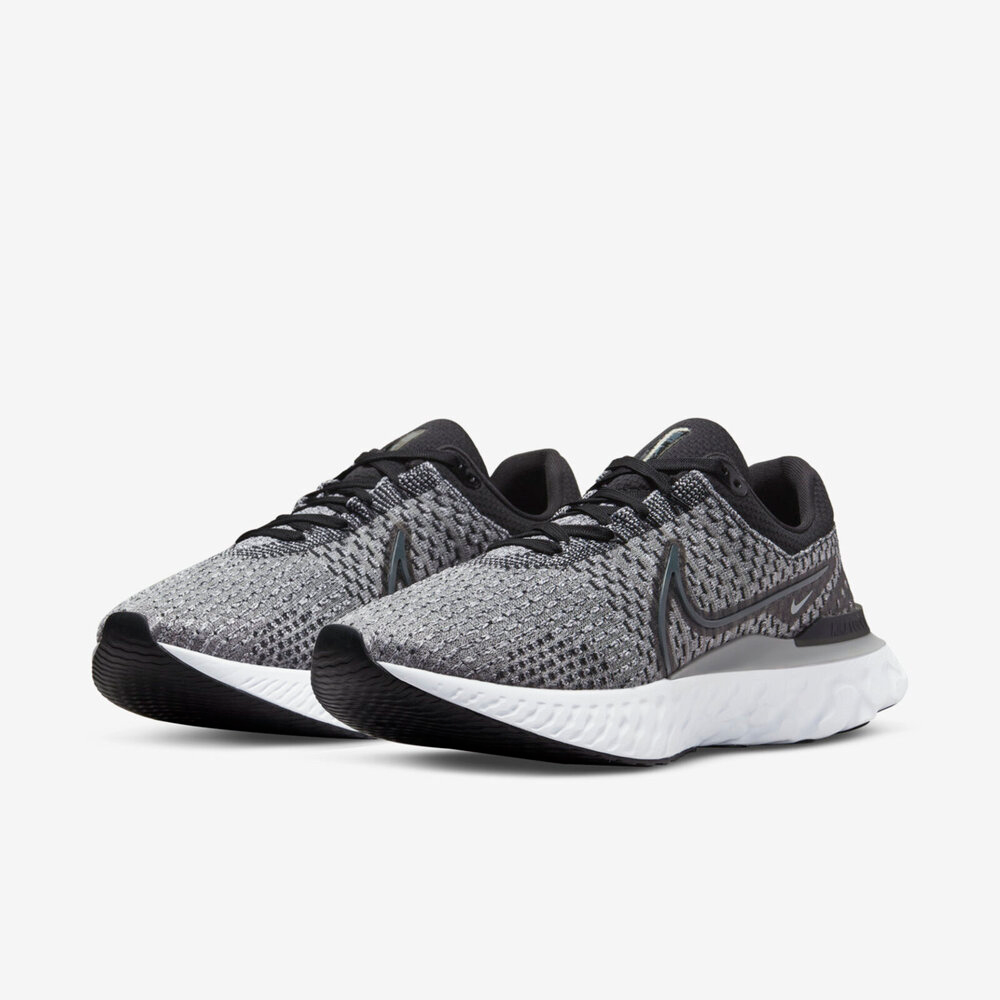 Nike 耐吉 慢跑鞋 React Infinity Run FK 3 男鞋 白 黑 UV 變色鞋面 運動鞋 支撐 FJ7068-120 歷史價格詳細信息