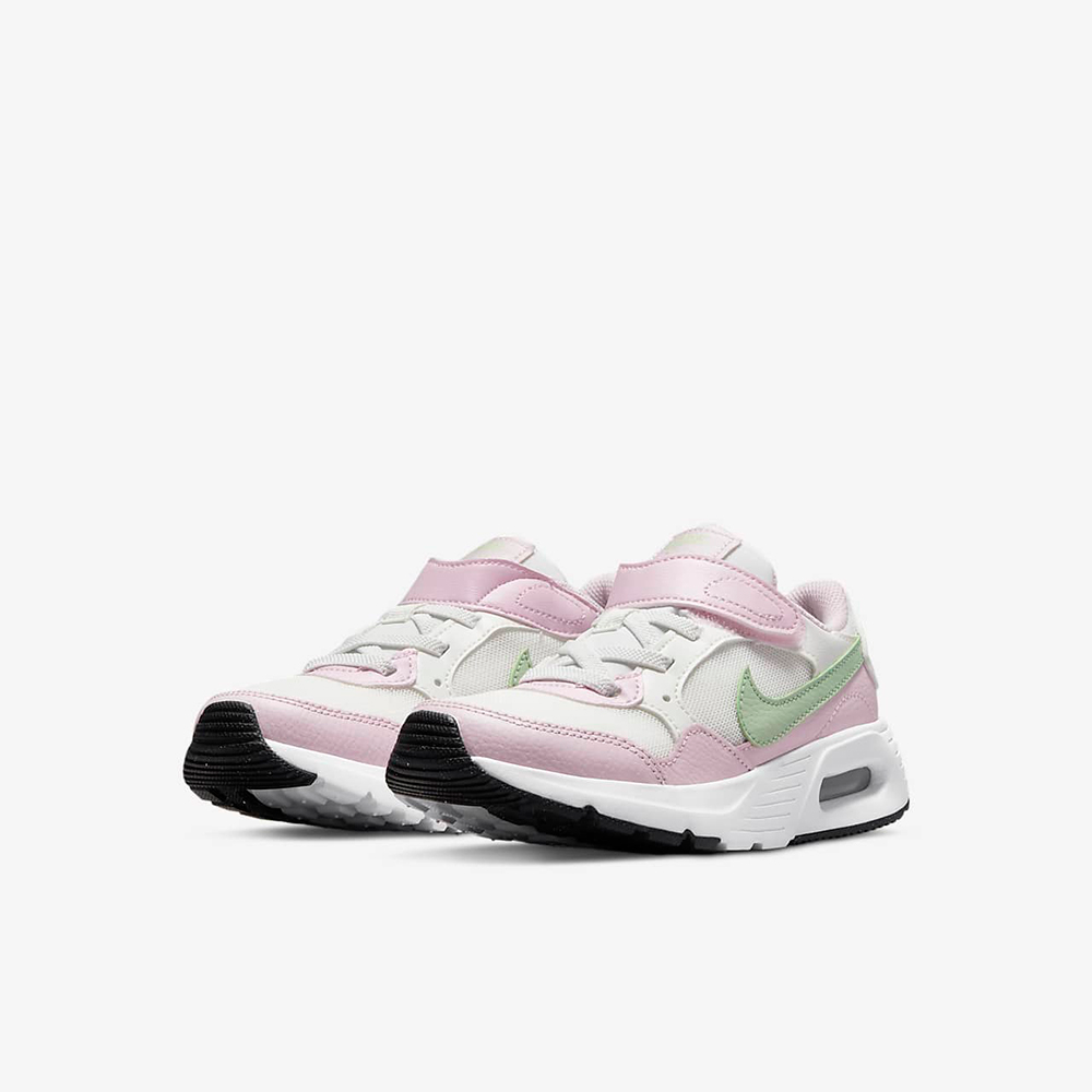 Nike 耐吉 休閒鞋 Air Max SC GS 大童 女鞋 粉紅 白 氣墊 復古 皮革 經典 CZ5358-115 歷史價格詳細信息